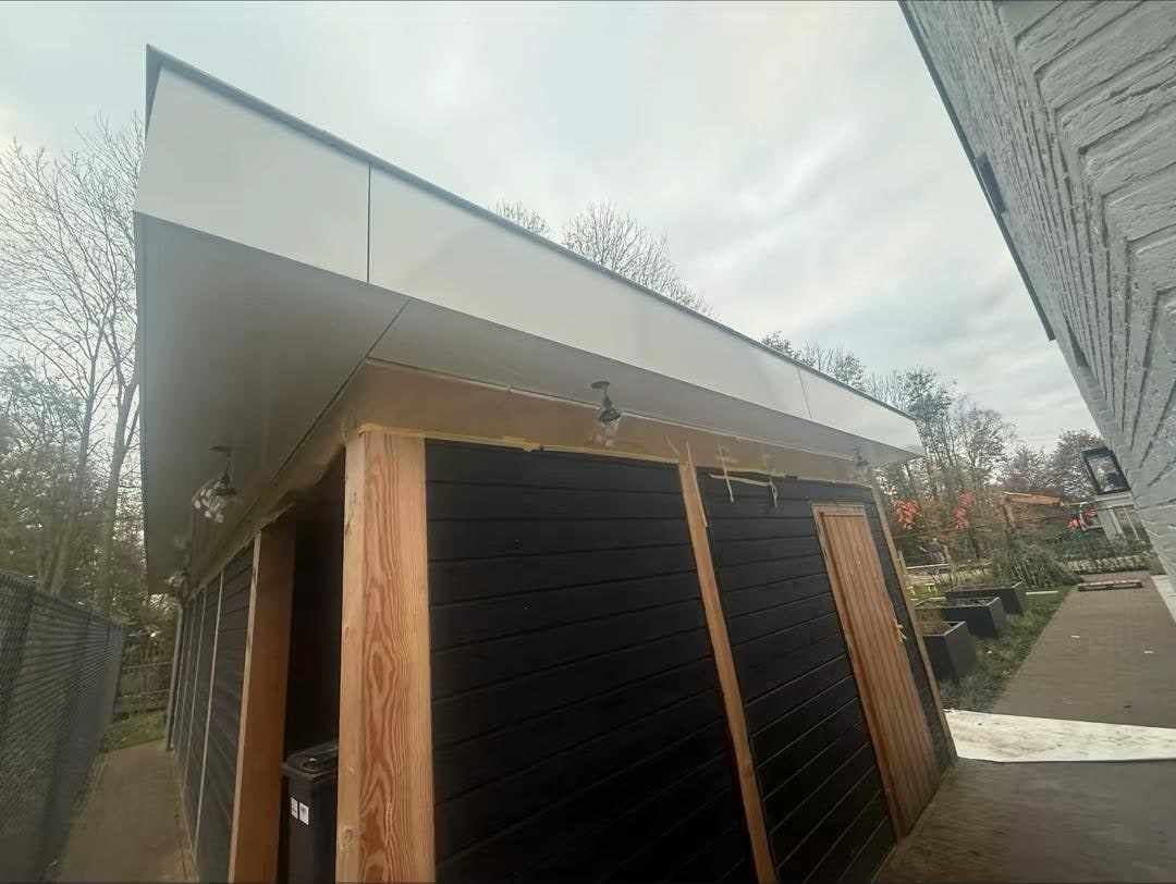 Pergola schilderen